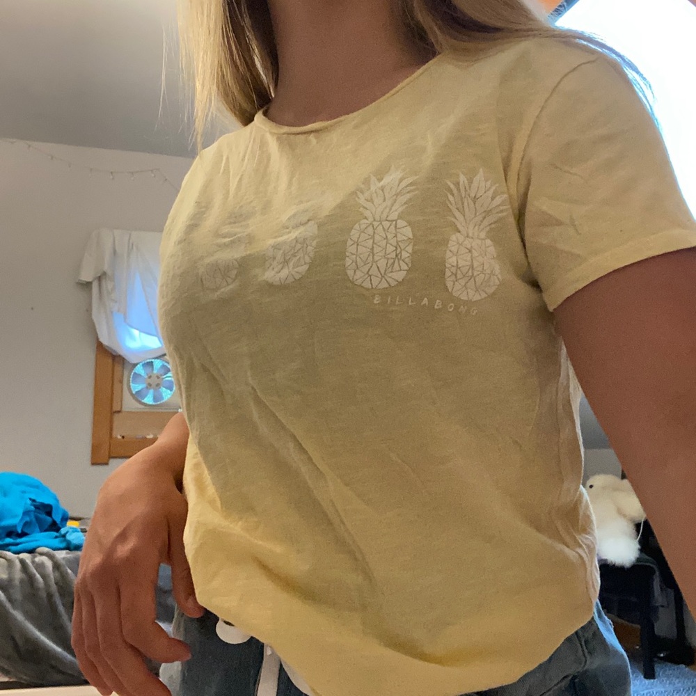 Yellow Billabong Pineapple Tee